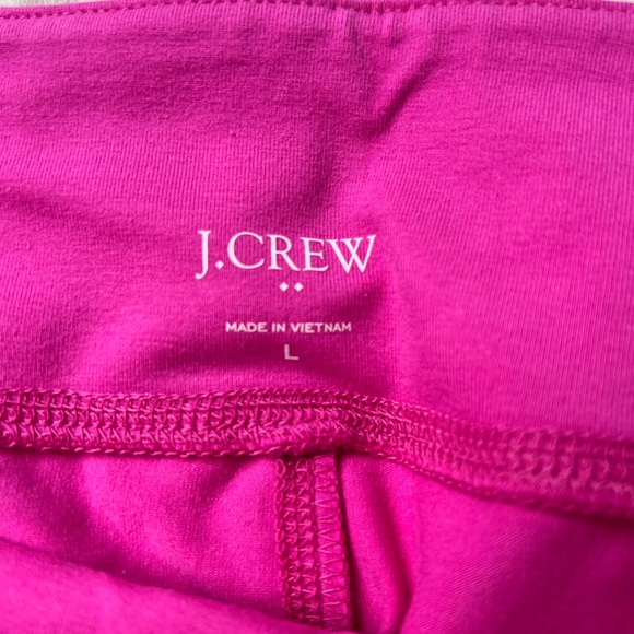 SOLD - J. Crew Bike Short Pink Cotton Size Large - Picture 9 of 12
